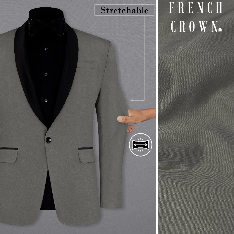 Buy now, pay later – exclusive savings on men’s clothing. Ironside Gray Stretchable Tuxedo Premium Cotton traveler Blazer Buy now, pay later – exclusive savings on men’s clothing. Ironside Gray Stretchable Tuxedo Premium Cotton traveler Blazer