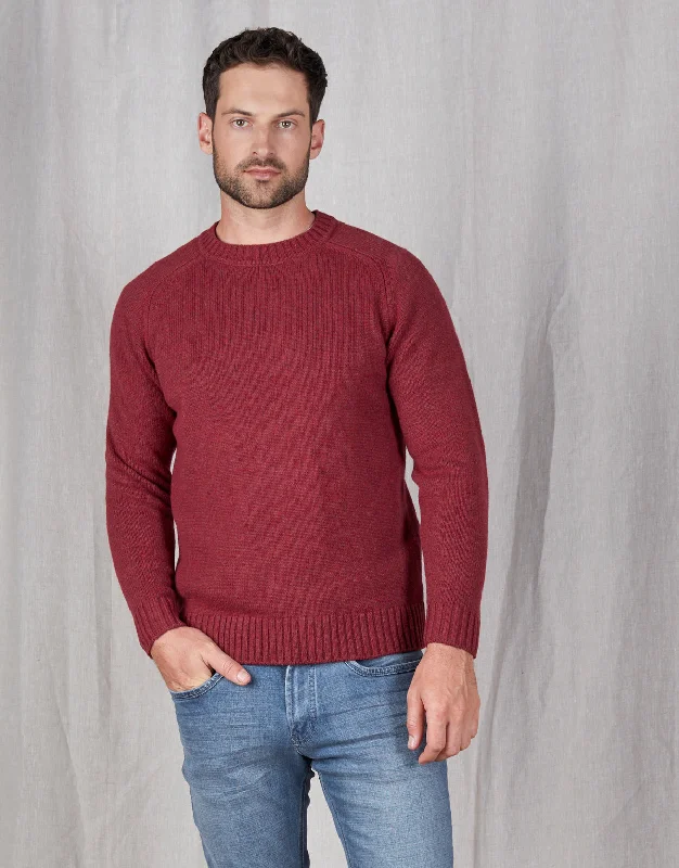 Enjoy exclusive discounts.  Kaiapoi Red Marle Shetland Sweater