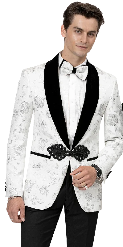 Shop the best clothing brands at amazing prices – Kent & Park Slim FIT Blazer J168 White/Black Shop the best clothing brands at amazing prices – Kent & Park Slim FIT Blazer J168 White/Black