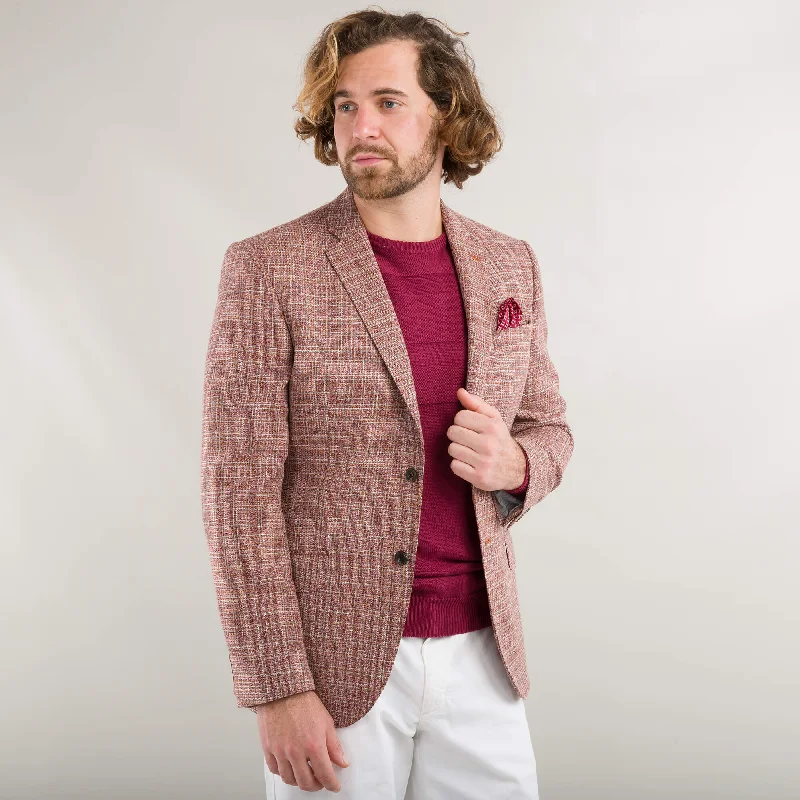 Exclusive clothing deals for customers – Shop today! Lanificio F.lli Cerruti Orange Wool And Silk Basketweave Jacket Exclusive clothing deals for customers – Shop today! Lanificio F.lli Cerruti Orange Wool And Silk Basketweave Jacket