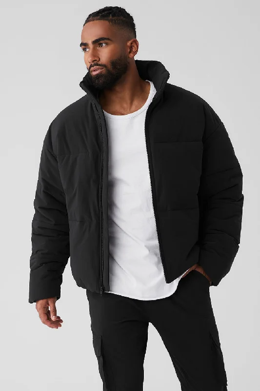 Shop the best fashion at unbeatable prices – Limited time only. Stretch Woven Street Puffer - Black Shop the best fashion at unbeatable prices – Limited time only. Stretch Woven Street Puffer - Black