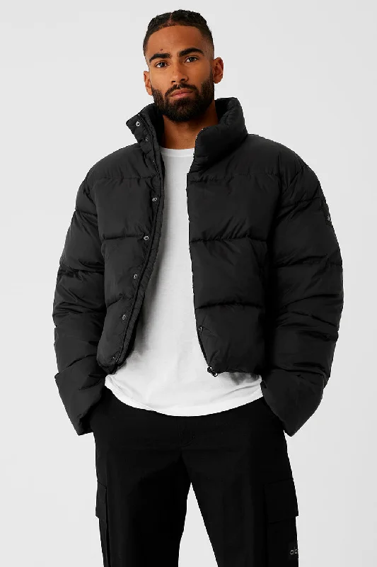Enjoy exclusive discounts.  Platinum Puffer - Black