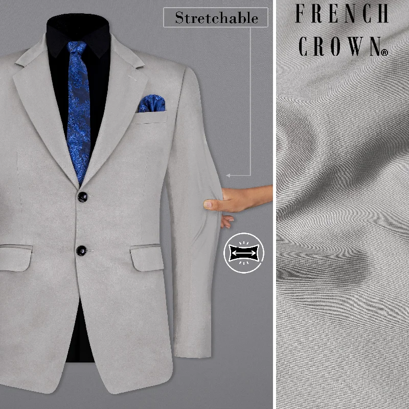 Upgrade your look with stylish, affordable men’s clothing. Martini Gray Stretchable Premium Cotton traveler Blazer Upgrade your look with stylish, affordable men’s clothing. Martini Gray Stretchable Premium Cotton traveler Blazer