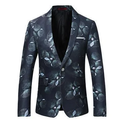Huge savings on all categories of clothing – Shop our seasonal sale. Men's Blazer One Button Blazer Black Floral Huge savings on all categories of clothing – Shop our seasonal sale. Men's Blazer One Button Blazer Black Floral
