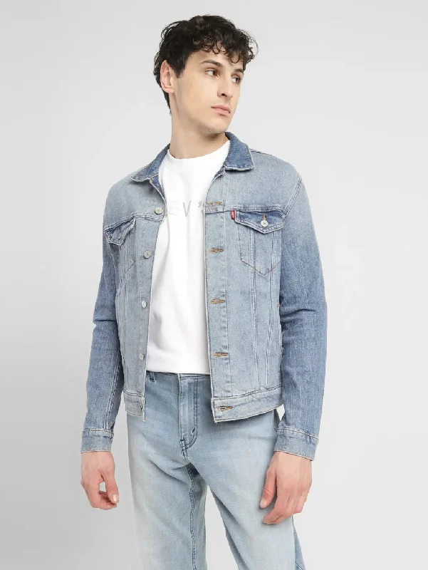 Shop the best clothing sale – Limited-time offer. Men's Solid Mid Indigo Spread Collar Jacket Shop the best clothing sale – Limited-time offer. Men's Solid Mid Indigo Spread Collar Jacket