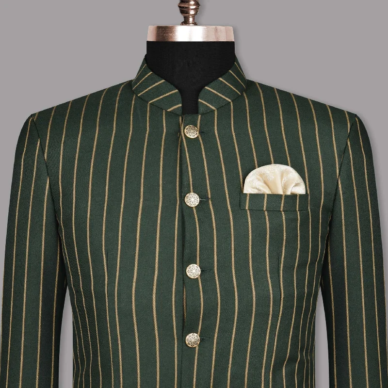 Shop clothing for less – Amazing savings on your favorite styles. Outer Space Green striped Bandhgala/Mandarin Blazer Shop clothing for less – Amazing savings on your favorite styles. Outer Space Green striped Bandhgala/Mandarin Blazer