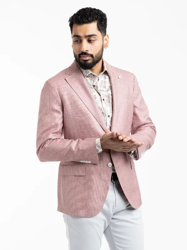 Shop the season’s best styles at discounted prices on men's clothing. Pink Wool-Silk Sport Jacket Shop the season’s best styles at discounted prices on men's clothing. Pink Wool-Silk Sport Jacket