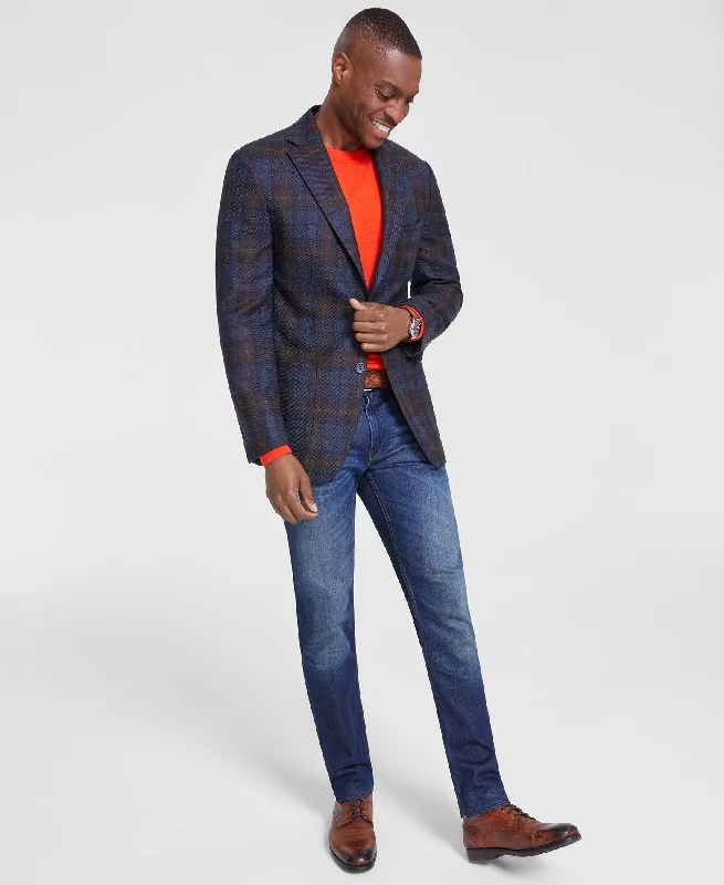 Flash sale: Save big on men's clothing this weekend!  Wool Check Plaid Sport Coat