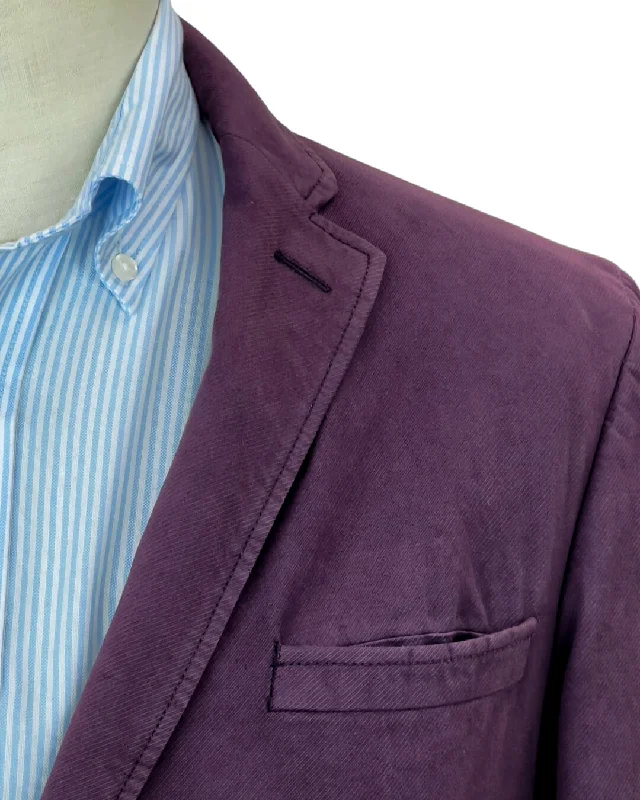 Get stylish outfits for every occasion – Shop now and save! Purple Cavalry Twill Jacket Get stylish outfits for every occasion – Shop now and save! Purple Cavalry Twill Jacket