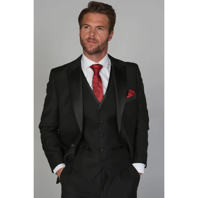 Don’t miss out on men’s fashion sales – shop today and save big! Regent - Men's Black Blazer Don’t miss out on men’s fashion sales – shop today and save big! Regent - Men's Black Blazer