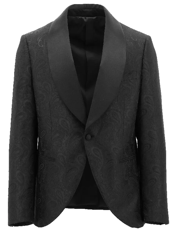 Shop now for fresh styles at discounted prices. Shawl Black Paisley Print Dinner Jacket Shop now for fresh styles at discounted prices. Shawl Black Paisley Print Dinner Jacket