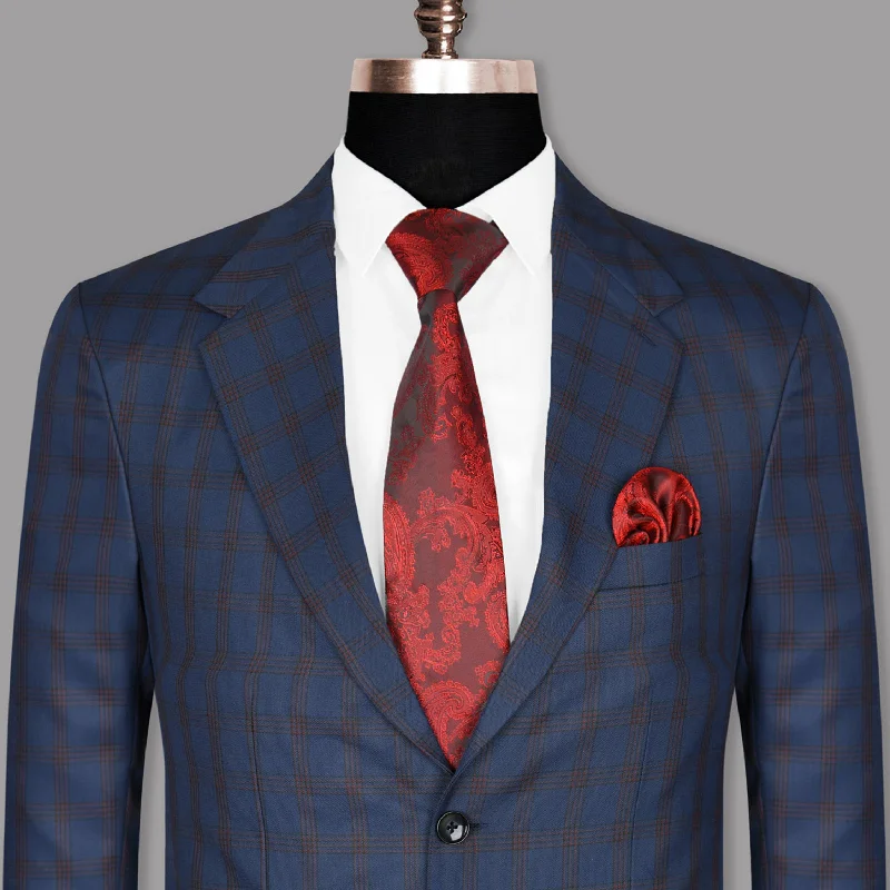 Save up to 70% clothing – Shop now for the best deals. Space Blue with Russet Windowpane Premium Wool Rich Blazer Save up to 70% clothing – Shop now for the best deals. Space Blue with Russet Windowpane Premium Wool Rich Blazer