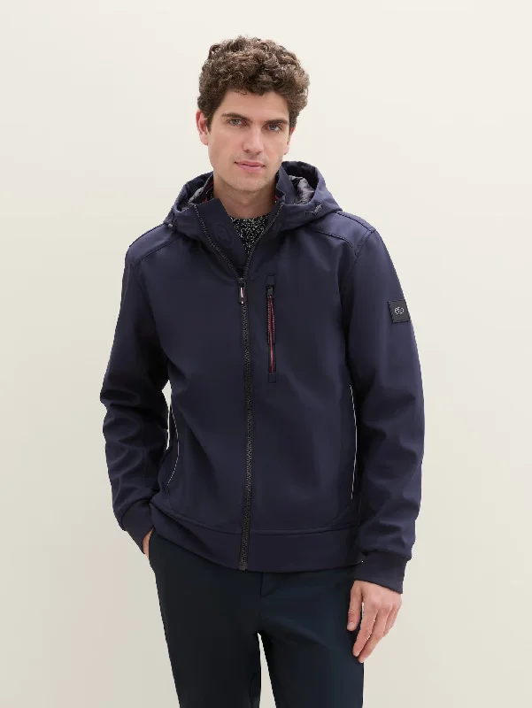 Flash sale alert! Shop fashion-forward clothing at discounted prices. Tom Tailor Soft Shell Sky Captain Blue jacket With A Hood Flash sale alert! Shop fashion-forward clothing at discounted prices. Tom Tailor Soft Shell Sky Captain Blue jacket With A Hood