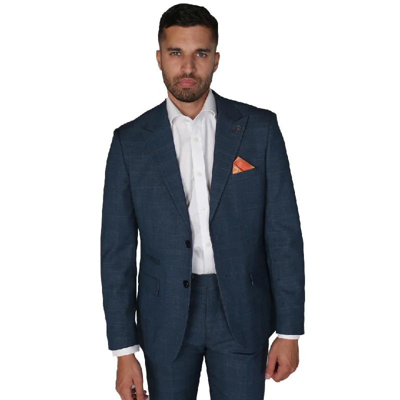 Exclusive clothing deals for customers – Shop today! Viceroy - Men's Blue Check Blazer Classic Formal Exclusive clothing deals for customers – Shop today! Viceroy - Men's Blue Check Blazer Classic Formal