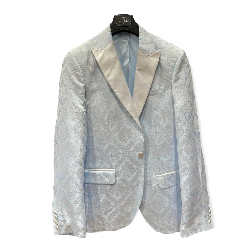 Flash sale alert! Shop fashion-forward clothing at discounted prices. WESSI: Patterned Tuxedo Blazer Flash sale alert! Shop fashion-forward clothing at discounted prices. WESSI: Patterned Tuxedo Blazer