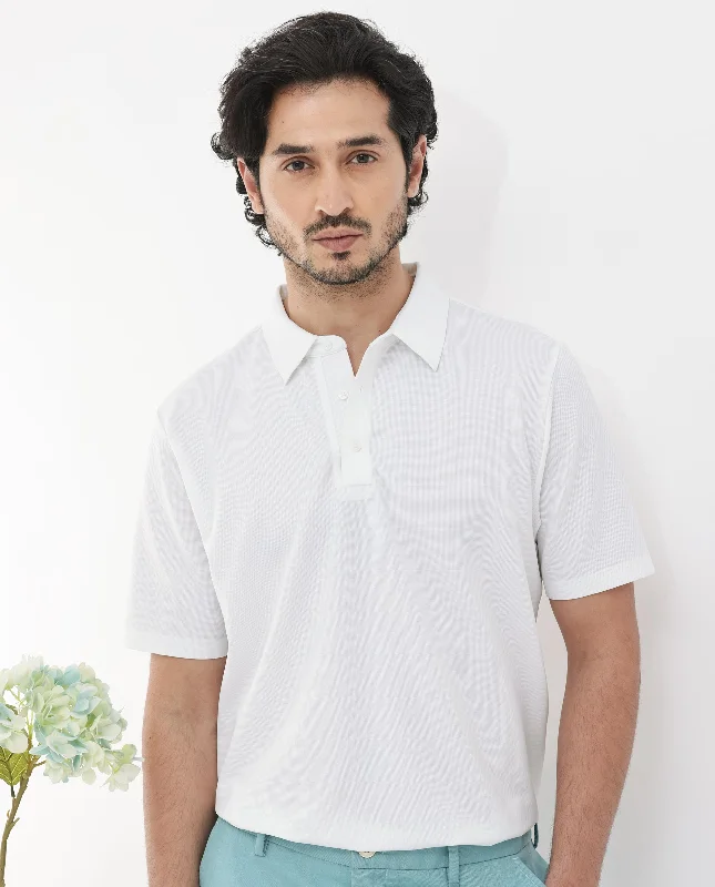Don’t miss out – Limited-time Rare Rabbit Mens Atticus White Short Sleeve Regular Fit Solid Polo T-Shirt Don’t miss out – Limited-time Rare Rabbit Mens Atticus White Short Sleeve Regular Fit Solid Polo T-Shirt