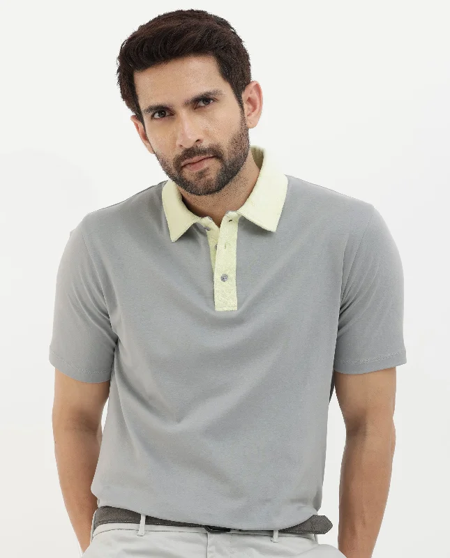 Save on men’s formal wear – perfect for your next event! Rare Rabbit Mens Canot Grey Cotton Short Sleeve Solid Polo T-Shirt Save on men’s formal wear – perfect for your next event! Rare Rabbit Mens Canot Grey Cotton Short Sleeve Solid Polo T-Shirt