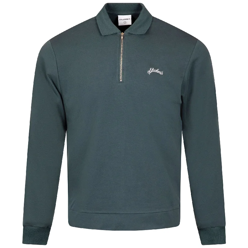 Shop affordable clothing – Limited-time only!  Cillian LS Polo Shirt Navy - AW24