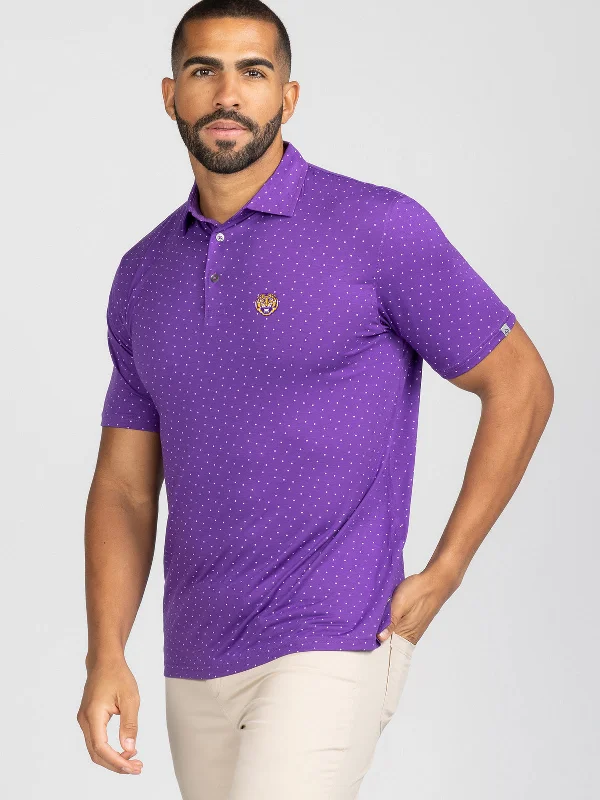 Flash discounts on men’s clothing – Don’t miss out!  Cloud Polo - Ace Dot - LSU