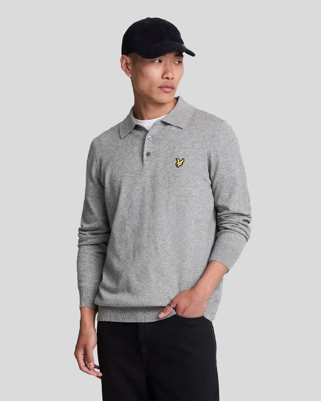 Bundle and save: Shop men’s fashion and enjoy exclusive discounts. Cotton Merino Long Sleeve Knitted Polo Shirt Bundle and save: Shop men’s fashion and enjoy exclusive discounts. Cotton Merino Long Sleeve Knitted Polo Shirt