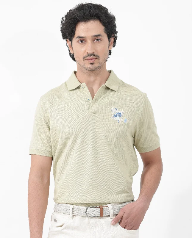 Shop seasonal clothing deals – Big savings on fashion essentials. Rare Rabbit Mens Dariol Light Green Cotton Fabric Short Sleeve Solid Knitted Polo T-Shirt Shop seasonal clothing deals – Big savings on fashion essentials. Rare Rabbit Mens Dariol Light Green Cotton Fabric Short Sleeve Solid Knitted Polo T-Shirt