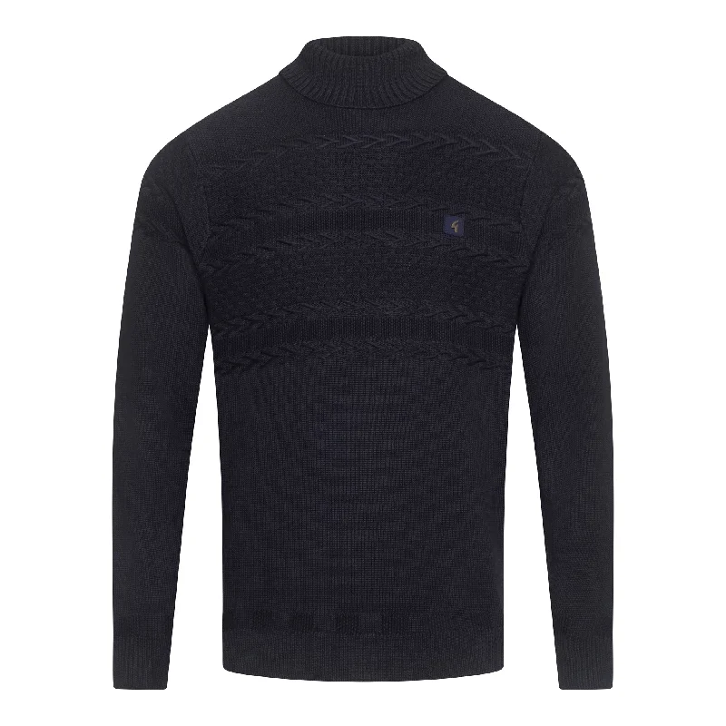 Seasonal fashion sale – Save on all your wardrobe essentials today! Gabicci Vintage Emilio Knit Roll Neck Navy Seasonal fashion sale – Save on all your wardrobe essentials today! Gabicci Vintage Emilio Knit Roll Neck Navy