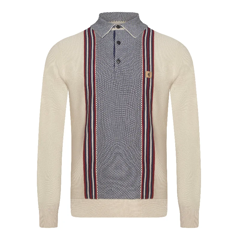 Upgrade your wardrobe with stylish clothing at discounted prices. Gabicci Vintage Hadon Knit Polo Cream Upgrade your wardrobe with stylish clothing at discounted prices. Gabicci Vintage Hadon Knit Polo Cream