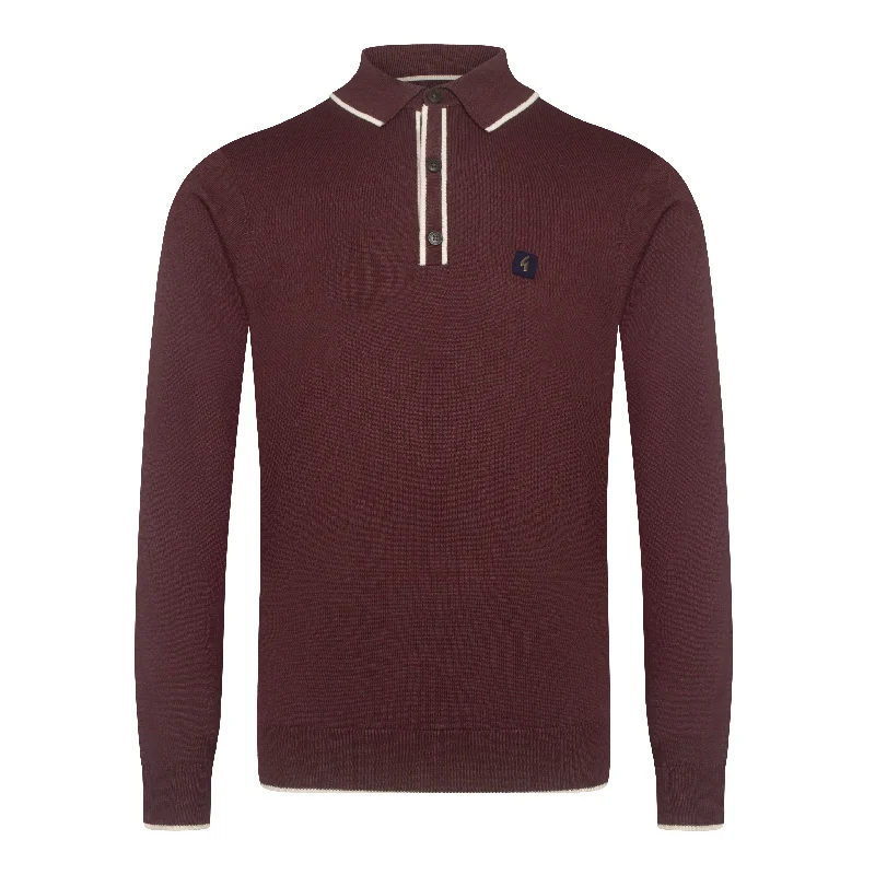 Shop affordable clothing for less – Big discounts online now. Gabicci Vintage Lineker Knit Polo Berry Shop affordable clothing for less – Big discounts online now. Gabicci Vintage Lineker Knit Polo Berry