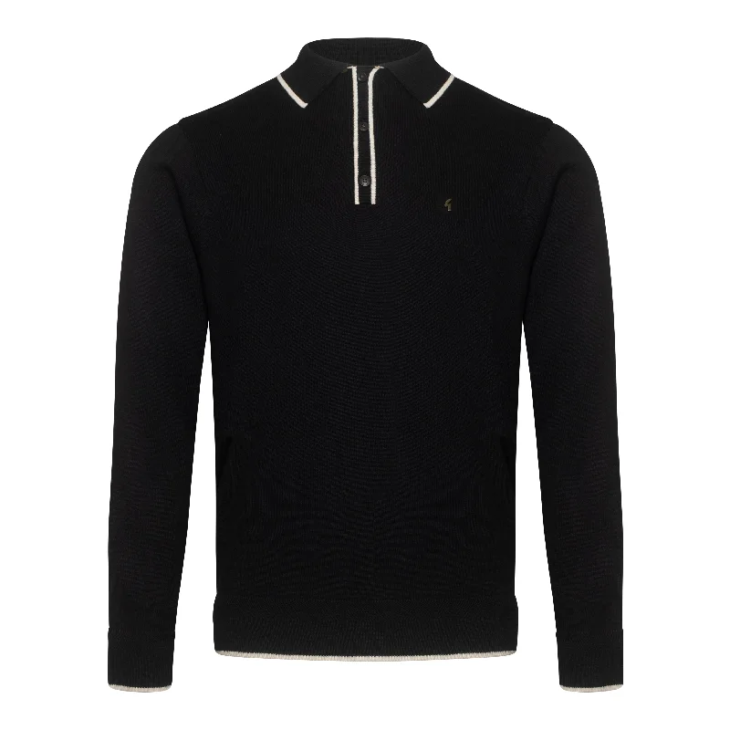Unbeatable discounts on top-selling apparel – Only available online. Gabicci Vintage Lineker Knitted Polo Shirt Black Unbeatable discounts on top-selling apparel – Only available online. Gabicci Vintage Lineker Knitted Polo Shirt Black