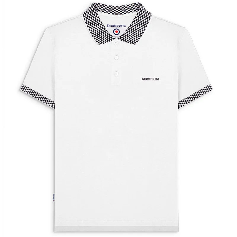 – Shop now and save big.  Lambretta Ska Two Tone Polo Shirt White