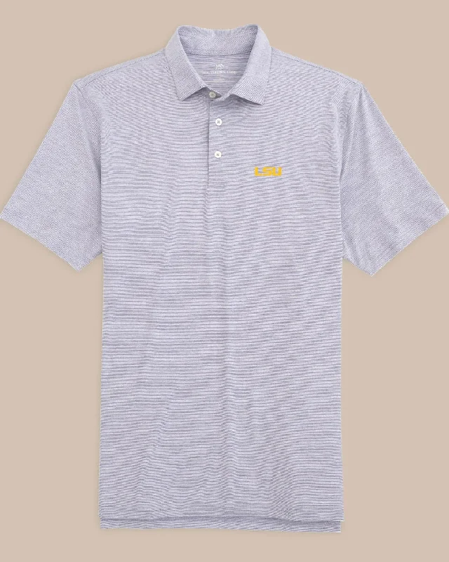 Shop the latest men's clothing trends at a fraction of the price. LSU Tigers Driver Spacedye Polo Shirt Shop the latest men's clothing trends at a fraction of the price. LSU Tigers Driver Spacedye Polo Shirt