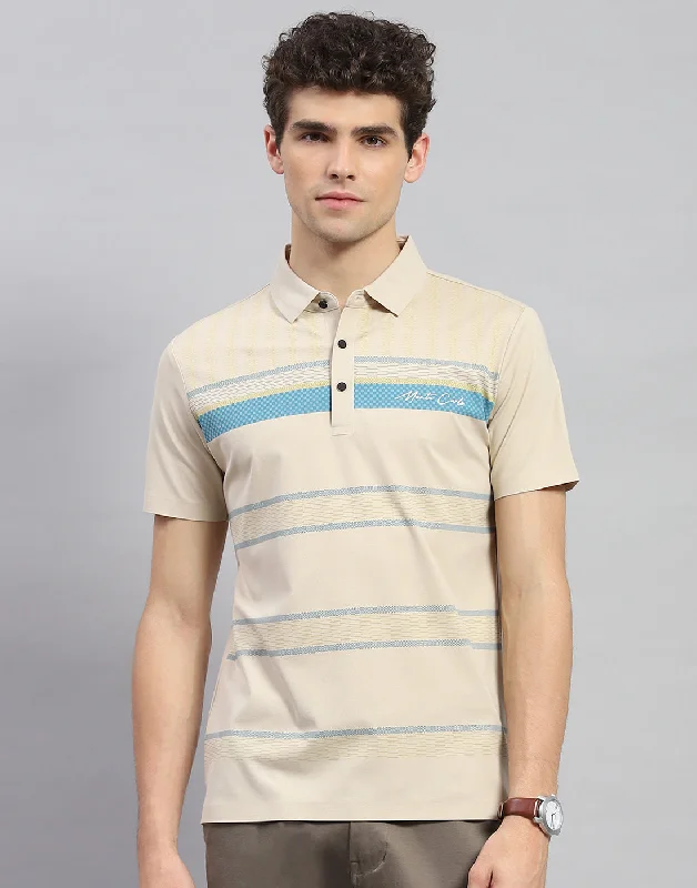 Get 20% off your first order of men’s fashion. Men Beige Stripe Polo Collar Half Sleeve T-Shirt Get 20% off your first order of men’s fashion. Men Beige Stripe Polo Collar Half Sleeve T-Shirt