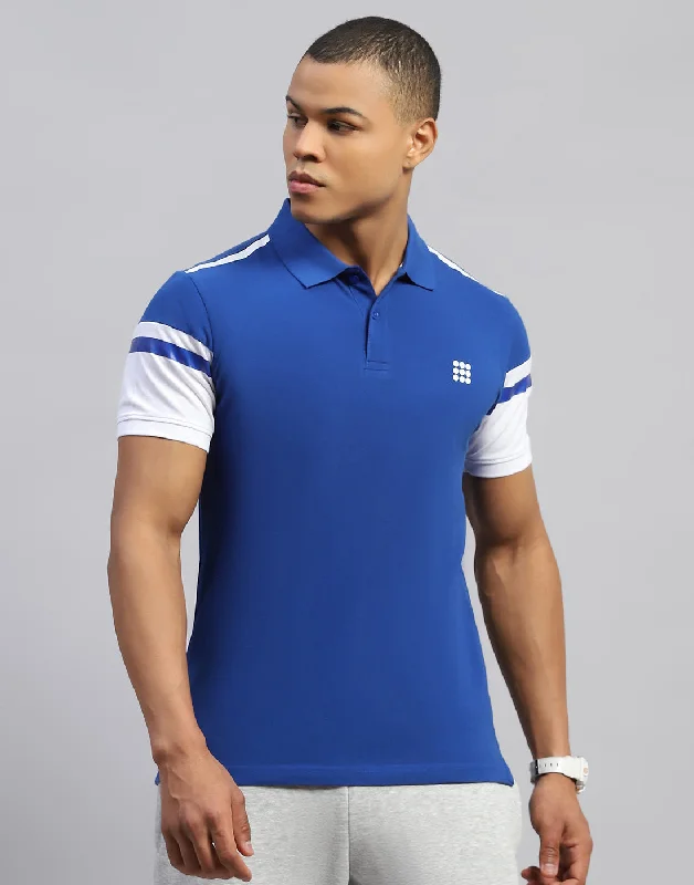 Get 25% off select men’s clothing when you shop online! Men Blue Solid Polo Collar Half Sleeve T-Shirt Get 25% off select men’s clothing when you shop online! Men Blue Solid Polo Collar Half Sleeve T-Shirt