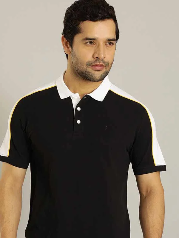 Shop the best  fashion at prices you can’t beat.  Men Color Block Polo T-Shirt