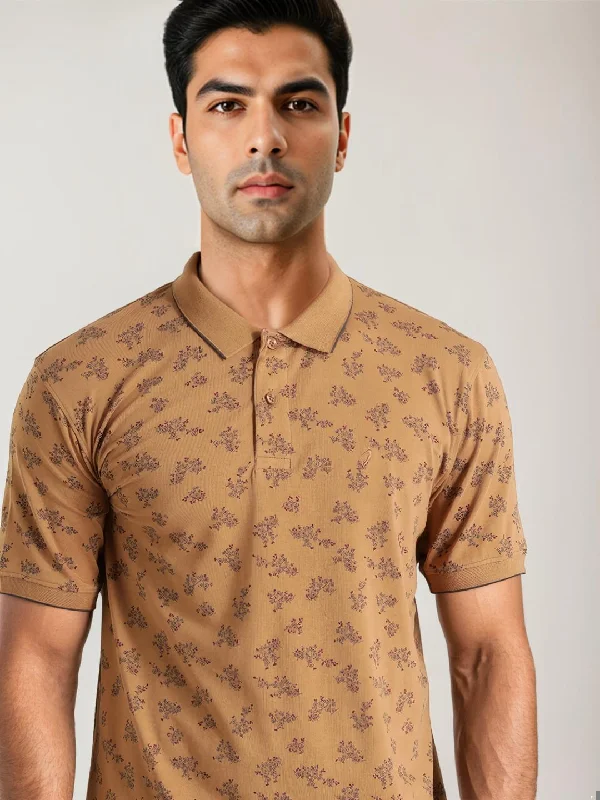 Big discounts – don’t miss out!  Men Printed Polo T-Shirt