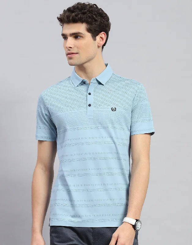 Shop the best clothing sale – Limited-time offer. Men Sky Blue Solid Polo Collar Half Sleeve T-Shirt Shop the best clothing sale – Limited-time offer. Men Sky Blue Solid Polo Collar Half Sleeve T-Shirt