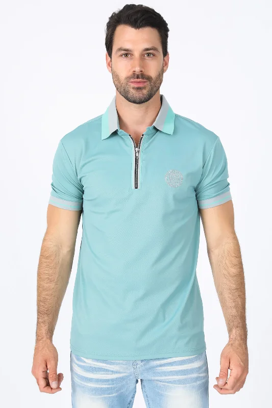 Shop our men's clothing collection for the best prices of the season. Mens Modern Fit Stretch Cotton Blue Polo Shop our men's clothing collection for the best prices of the season. Mens Modern Fit Stretch Cotton Blue Polo