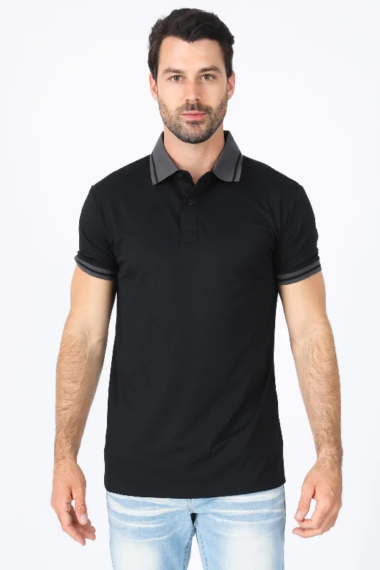 Shop the essentials – men’s wardrobe must-haves on sale. Mens Modern Fit Stretch Cotton Black Polo Shop the essentials – men’s wardrobe must-haves on sale. Mens Modern Fit Stretch Cotton Black Polo