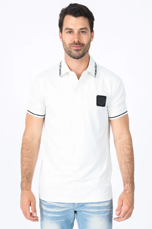 Shop the best fashion at unbeatable prices – Limited time only. Mens Modern Fit Stretch Cotton White Polo Shop the best fashion at unbeatable prices – Limited time only. Mens Modern Fit Stretch Cotton White Polo
