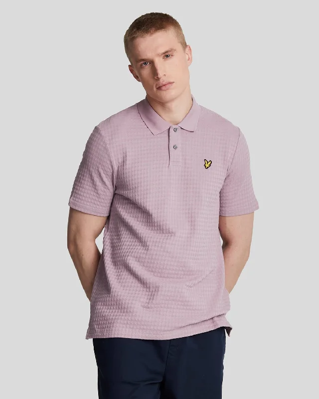 Upgrade your look with stylish, affordable men’s clothing.  Micro Argyle Polo Shirt