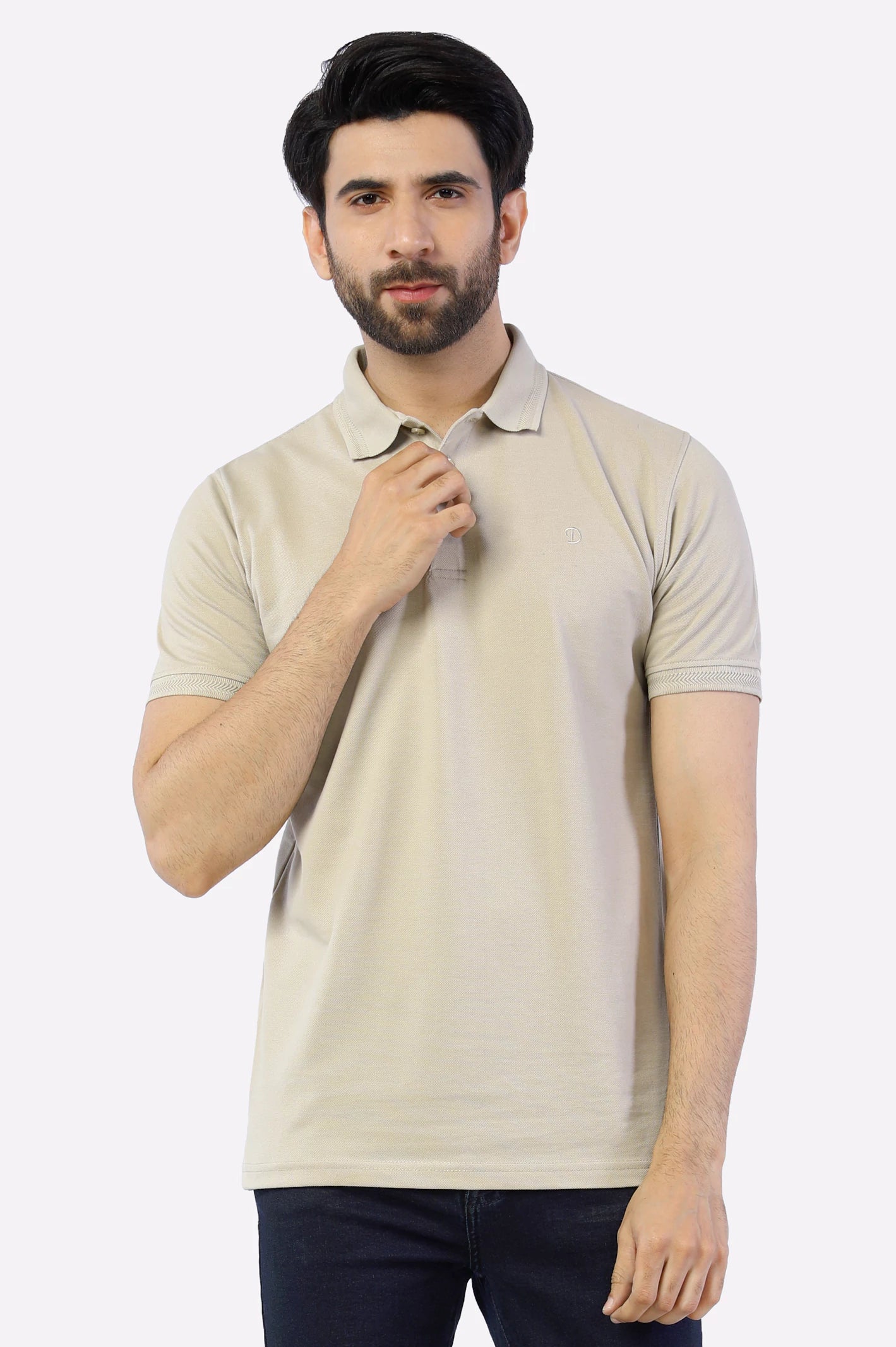 Seasonal fashion sale – Save on all your wardrobe essentials today! Sand Jacquard Collar Polo Seasonal fashion sale – Save on all your wardrobe essentials today! Sand Jacquard Collar Polo