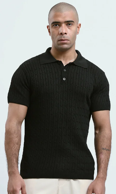 Shop stylish fashion – Get huge savings on men’s clothing. O183060 Relaxed Fit Black Solid Buttoned Polo Shirt Shop stylish fashion – Get huge savings on men’s clothing. O183060 Relaxed Fit Black Solid Buttoned Polo Shirt