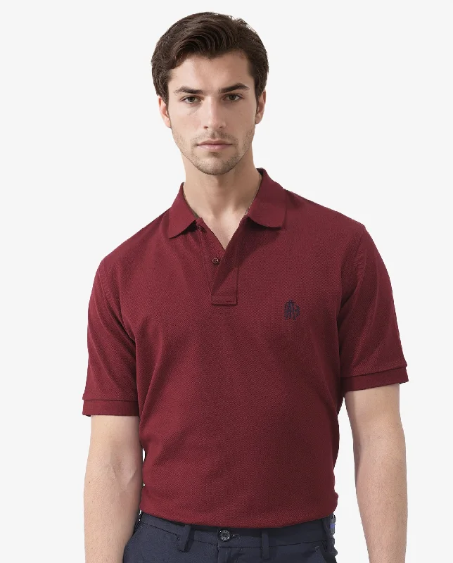 Shop our exclusive men’s fashion deals – limited time only! Rare Rabbit Mens Pareto Red Cotton Short Sleeve Embroidered Logo Solid Polo T-Shirt Shop our exclusive men’s fashion deals – limited time only! Rare Rabbit Mens Pareto Red Cotton Short Sleeve Embroidered Logo Solid Polo T-Shirt