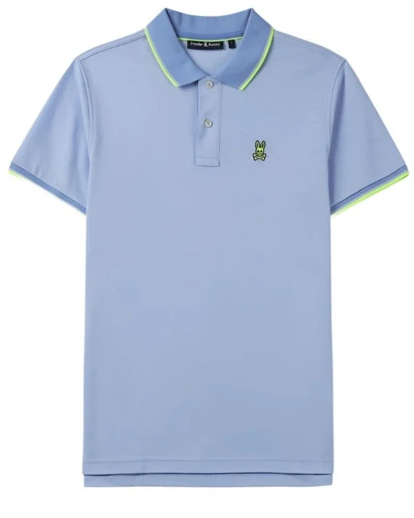 Flash sale on trendy clothing – Limited time offers available online.  ID24315-Psycho Bunny Sky Blue Bronxville Polo