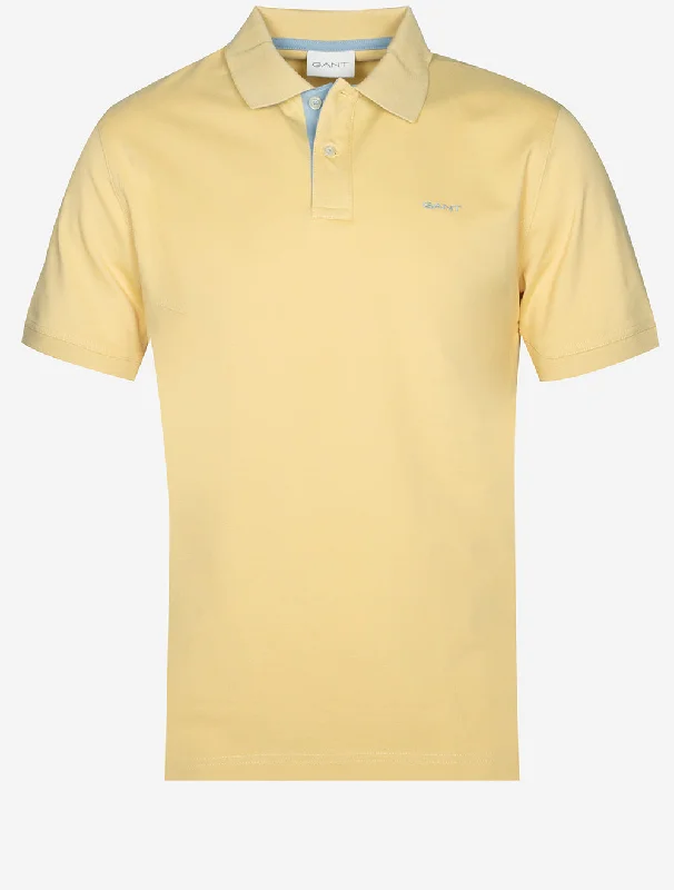 Shop seasonal clothing deals – Big savings on fashion essentials. Regular Contrast Pique Short Sleeve Rugger Dusty Yellow Shop seasonal clothing deals – Big savings on fashion essentials. Regular Contrast Pique Short Sleeve Rugger Dusty Yellow