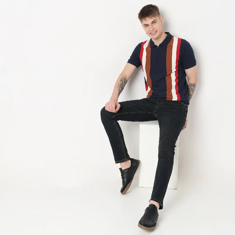 Shop the best clothing brands at amazing prices – Regular Fit Striped Polo T-Shirt Shop the best clothing brands at amazing prices – Regular Fit Striped Polo T-Shirt