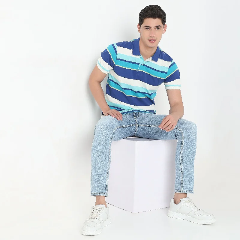 Limited-time offer – Shop top-rated clothing with massive discounts! Weekend Polo™ - Auto Stripes Pattern Regular Fit Polo T-Shirt Limited-time offer – Shop top-rated clothing with massive discounts! Weekend Polo™ - Auto Stripes Pattern Regular Fit Polo T-Shirt