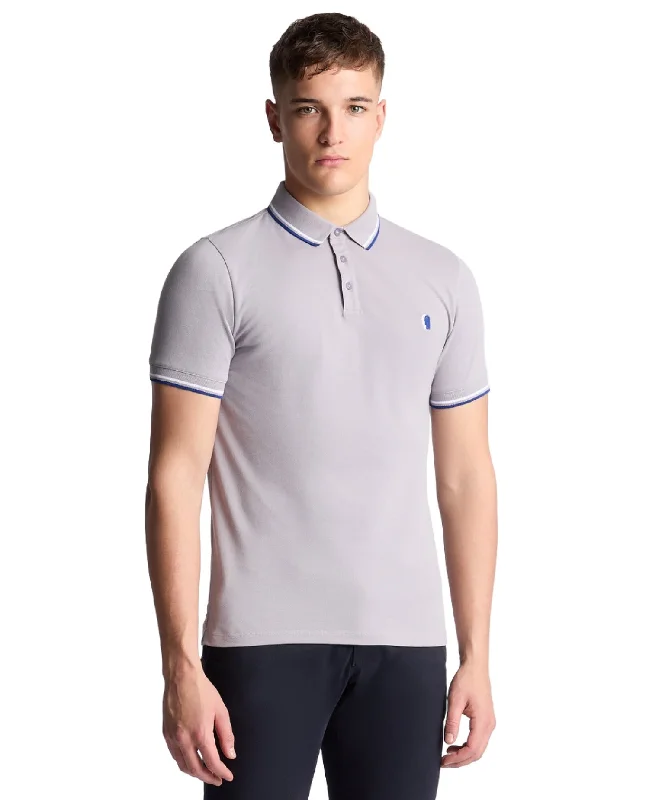 Shop the season’s best styles at discounted prices on men's clothing. ID24403-Remus Purple Tipped Polo Shirt Shop the season’s best styles at discounted prices on men's clothing. ID24403-Remus Purple Tipped Polo Shirt
