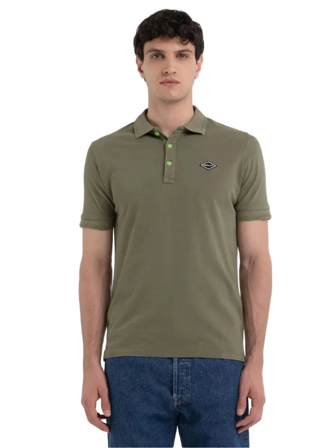 Seasonal fashion sale – Save on all your wardrobe essentials today! ID80209-Replay Polo Washed Green Seasonal fashion sale – Save on all your wardrobe essentials today! ID80209-Replay Polo Washed Green