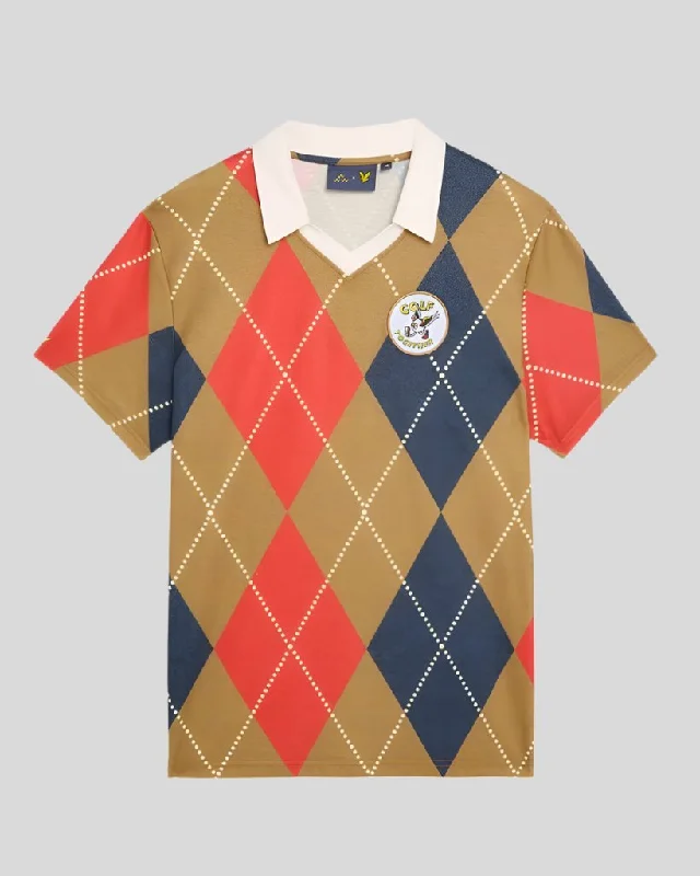 Limited-time offer!  Revere Argyle Polo Shirt